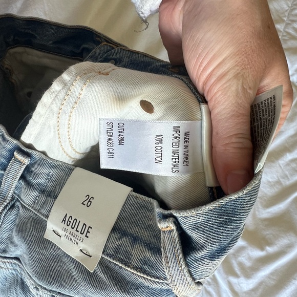 NWT agolde dee short in riccochet - Picture 6 of 7